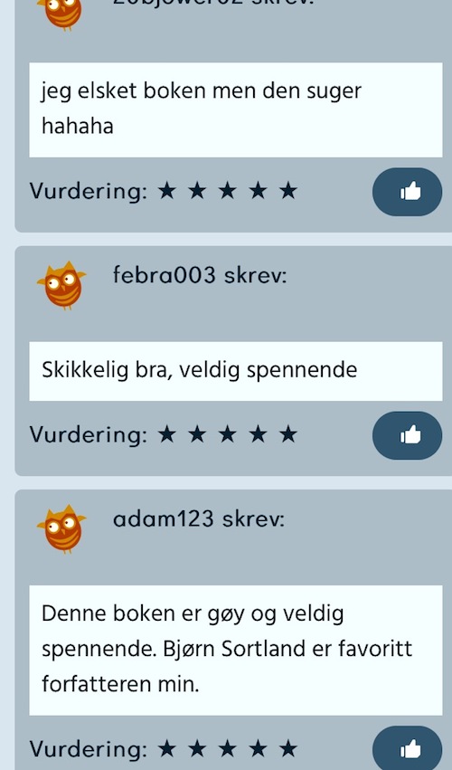 5 av 5 stjerner